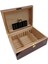 De Folu Bordo Anahtarlı Humidor Puro Kutusu RC63-D 3