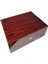 De Folu Bordo Anahtarlı Humidor Puro Kutusu RC63-D 4