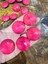 Pembe 6 Lı Düğme Seti Çap 4 cm 3