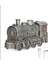 Uçucu Yağ Difüzörü, Uzaktan Kumandalı Aromaterapi Nemlendirici - Nostaljik Eski Tren Modeli 1