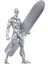 Legends Silver Surfer (Fantastic Four Comics) Aksiyon Figürü, Çizgi Roman Aksesuarlı 3