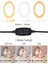 10 Inç LED Ring Light 26 cm Youtuber Makyaj Selfie Video Işığı 2.1m Tripodlu Telefon Tutucu 4