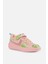 Napoli Desenli Kız Çocuk Pudra Sneaker 3