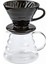 V60 Kahve Demleme Tanışma Seti Seramik Demleme Aparatı ve Cam Coffee Server 600 ml 5
