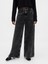 Kadın Siyah Mid Rise Ultrasoft Baggy Jean Pantolon 8