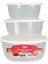 3 Lü Saklama Kabı Seti Qlux Ideas Yuvarlak Saklama Kabı Bpa Içermez Erzak Kabı 1