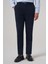 Erkek Lacivert Pamuk Trend Dynamic Fit Chino Pantolon 2