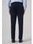 Erkek Lacivert Pamuk Trend Dynamic Fit Chino Pantolon 5