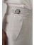 Erkek Gri Trend Pileli Slim Fit Pantolon 4