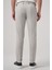 Erkek Gri Trend Pileli Slim Fit Pantolon 5