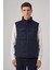 Erkek Lacivert Trend Yünlü Şişme Yelek 1