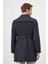 Erkek Lacivert Poliamit Kemerli Trençkot 5