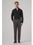 Erkek Antrasit Pamuk Trend Dynamic Fit Chino Pantolon 3