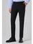 Erkek Siyah Poliviskon Basic Slim Fit Pantolon 1