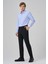 Erkek Siyah Poliviskon Basic Slim Fit Pantolon 4