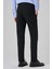 Erkek Siyah Poliviskon Basic Slim Fit Pantolon 5