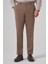 Erkek Vizon Pamuk Trend Dynamic Fit Chino Pantolon 1