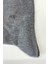 Erkek Gri Bambu Düz Desen Soket Çorap 3