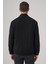 Erkek Siyah Yünlü Dynamic Fit Berberi Yaka Mont 6
