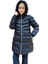Kız Çocuk Kapüşonlu Kışlık Şişme Mont 51338 2