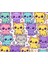 Renkli Kedi Kawaii Gaming Oyuncu Xl Mouse Pad Kaydırmaz Mousepad 40X30 3mm Premium Model Büyük Boy 7