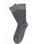 Erkek Gri Bambu Desenli Soket Çorap 2