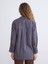 Yeni Sezon Çizgili Oversize Kadın Gömlek Tunik 4