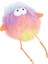 Fluffy Bub Kedi Otlu Kedi Oyuncağı 10X7X5.5 cm Karışık Renkli 2