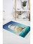 Banyo Halısı Dijital Baskılı Banyo Paspası 50X80 Polyester Kaymaz Tabanlı Duş Paspası Ship 1