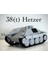 38(T) Hetzer Tank Avcısı Model Kiti 1/35 Ölçekli 1