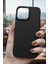 Iphone 14 Pro Max Uyumlu Kılıf Siyah Renk Darbe Emici Yumuşak Silikon Kapak 1