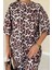 Leopar T-Shirt ve Pantolon Takım 3
