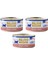 Ton Balıklı ve Somonlu Pate Tahılsız Yetişkin Kedi Konservesi 70 Gr. x 3 Adet 1
