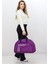 Mor Spor ve Seyahat Çantası – Ayakkabı Bölmeli, Su Geçirmez, Omuz Askılı Antrenman Çantası 1
