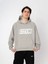 Unisex Oversize Kapüşonlu Baskılı Logo Sweatshirt 2