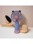 Taşınabilir Fan + Telefon Standlı | USB El Tipi Mini Fan | Sevimli Fan Cep Telefonu Standart Tutucu 6
