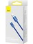 Crystal 100W Type-C Kablo 1.2m.-Mavi 3