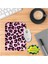 Pembe Leopar Baskılı Mouse Pad Bilek Destekli 1