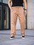 Erkek Keten Cepli Çıma Dikişli Jogger Buggy Pantalon Rahat Kalıp 4