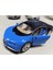 Oyuncak Metal Model Araba 1/36 Çek Bırak Bugatti Chiron Mavi 2