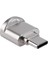 7744 USB Type C 3.1 To Micro Sd Otg Hafıza Kartı Çevirici Dönüştürücü Adaptör Type-C Girişli Tel Tablet Pc De Kullanılır Type-C Soketine Takılarak Micro Sd/tf Kart Okur Yazar Veri Aktarır 2