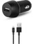 Smartcharger 2.1A Araç Şarj Aleti + Lightning Kablo Siyah 1