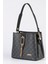 361 Kadın Omuz Çantası Siyah Baskılı 1