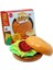 Burger Esnek Oyuncak Hamburger Oyun Seti 1