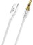 Linktech A586 Type-C - 3.5mm Aux Kablo 1mt Beyaz 1