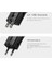 20W Type-C ve 20W USB Çıkışlı Pd Şarj Adaptörü, Ab-Çin-Abd-Au-Ingiltere Standartı ile Uyumlu 3