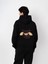 Unisex Oversize Kapüşonlu Baskılı Gülümseyin Sweatshirt 2
