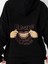 Unisex Oversize Kapüşonlu Baskılı Gülümseyin Sweatshirt 3