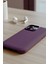 Iphone 14 Pro Max Uyumlu Kılıf Mor Renk Darbe Emici Yumuşak Silikon Kapak 2