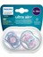Philips Avent Ultra Air Emzik, Kız Bebekler Için 6-18 Ay, 2’li Paket, Ortodontik Silikon, Geniş Hava Delikli, Mikrodalga Sterilize Edilebilir, Bpa Içermez, Taşıma Kutulu, SCF085/61 2